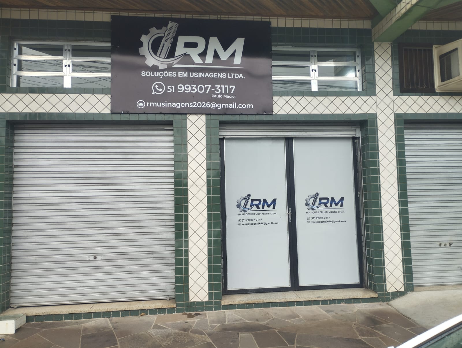 Fachada da RM Soluções em Usinagens